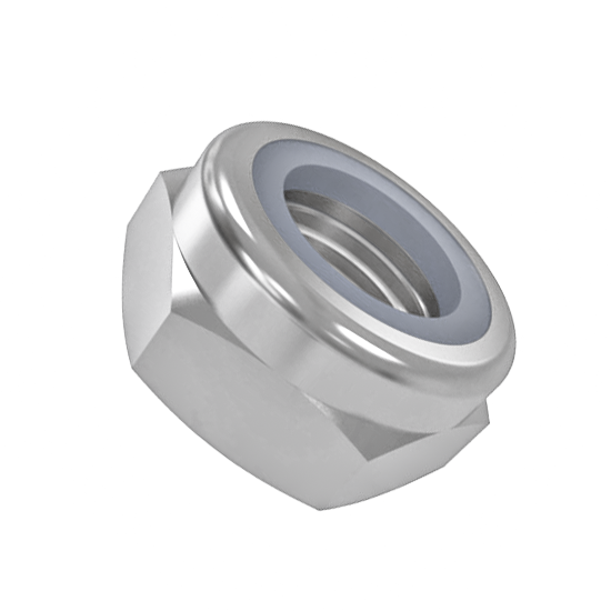 ISO 10511 Гайка самоконтрящаяся со стопорным кольцом
